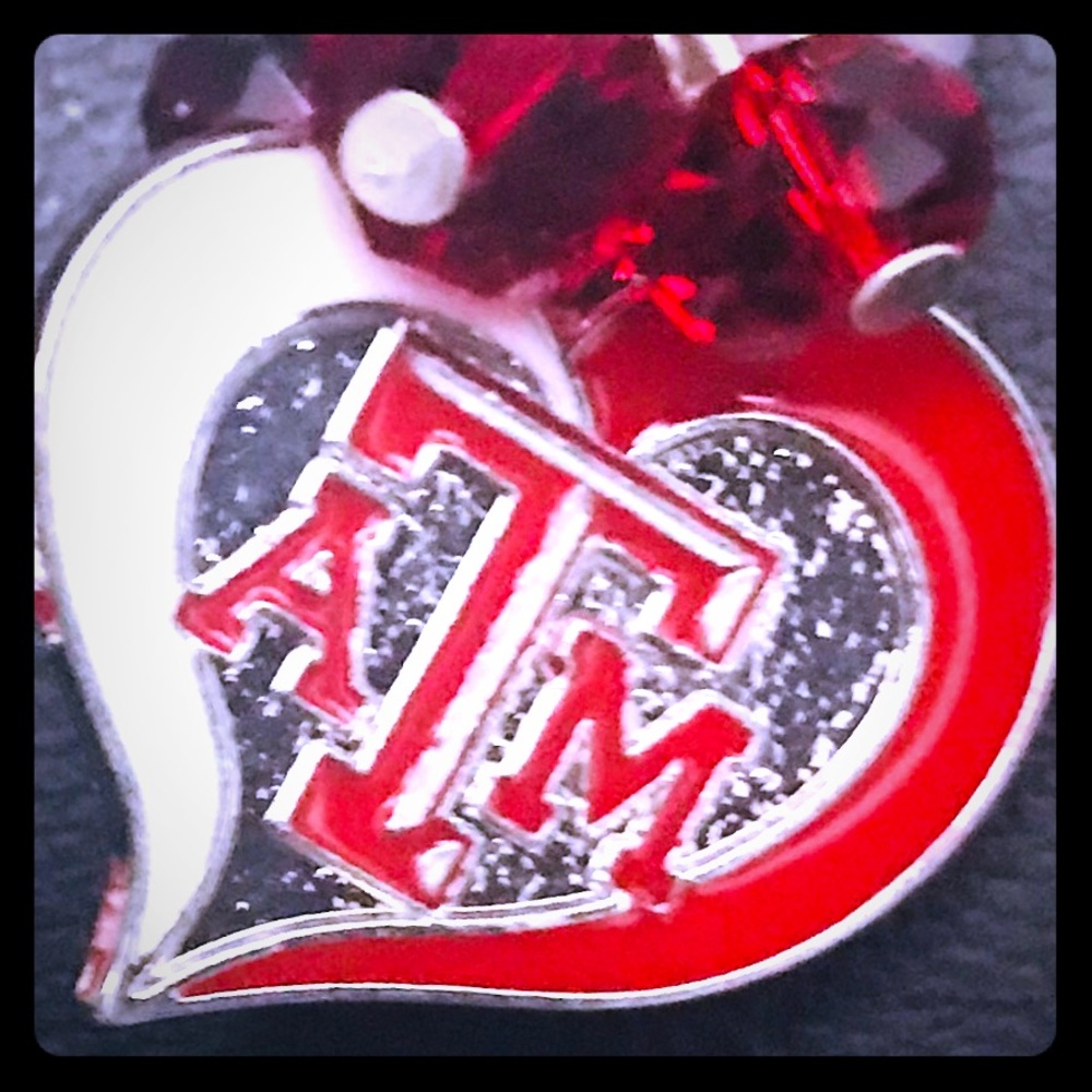 FINAL SALE!! Texas a&m earrings